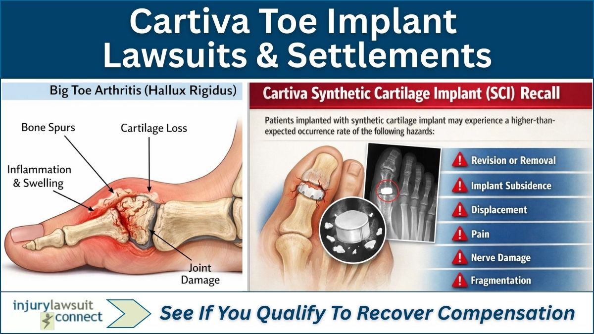 Cartiva Toe Implant Lawsuit [2026]: Synthetic Cartilage Implant (SCI ...